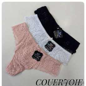 b4-9829 Coeur joie Трусики женские кружевные стринги, M-XL, 1 пачка (6 шт) b4-9829 Coeur joie Трусики женские кружевные стринги, M-XL, 1 пачка (6 шт)