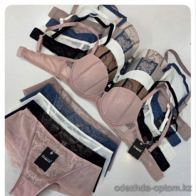 b4-A9479 Balaloum Комплект нижнего белья: бюстгальтер и трусики, 1 пачка (6 шт)