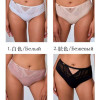 b4-P5133 Lanny Mode Трусики женские однотонные, L-4XL, 1 пачка (6 шт)