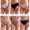 b4-P5170 Lanny Mode Трусики женские однотонные, L-4XL, 1 пачка (6 шт)