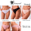 b4-T6116 Lanny Mode Трусики женские однотонные, S-XL, 1 пачка (6 шт)