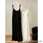 b15-002-10 Платье женское домашнее с поролоновыми чашечками, M-XL, 1 пачка (3 шт)