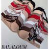 b4-A9429-1 Balaloum Бюстгальтер с тонким поролоном, чашка D, 1 пачка (6 шт)