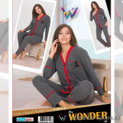 e1-d-007118 Miss WONDER Life Комплект женской домашней одежды, S-XL, cotton, 1 пачка (4 шт)