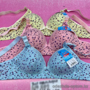 b6-822-1 Бюстгальтер для кормящих мам на тонком поролоне, чашка C, 1 пачка (5 шт)