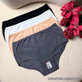 d7-2571X-1 Donella Трусики женские высокие, большие размеры, 5XL, 1 пачка (10 шт) d7-2571X-1 Donella Трусики женские высокие, большие размеры, 5XL, 1 пачка (10 шт)