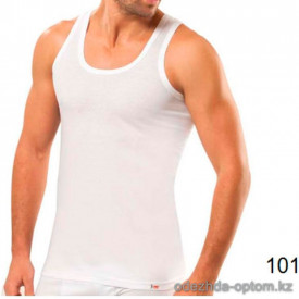 e1-101-2 Майка мужская, S-2XL, хлопок, 1 пачка (6 шт)