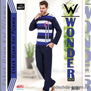 e1-0017 Wonder Комплект мужской домашней одежды, L-3XL, cotton, 1 пачка (3 шт)