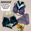 b6-86115 Biweier Комплект нижнего белья: бюстгальтер на тонком поролоне и трусики, чашка B, 1 пачка (6 шт)