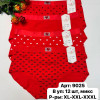 b6-9025-5 Lavolle Трусики женские с принтом, XL-3XL, 1 пачка (12 шт)