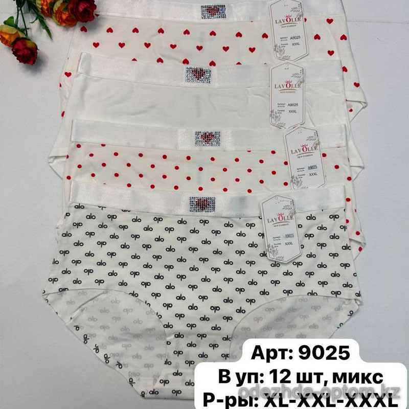 b6-9025-7 Lavolle Трусики женские с принтом, XL-3XL, 1 пачка (12 шт) b6-9025-7 Lavolle Трусики женские с принтом, XL-3XL, 1 пачка (12 шт)