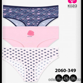 b5-2060-349 Koza Underwear Трусики женские: комплект тройка, 1 пачка (3 шт)