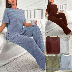 b15-71311 Комплект женской махровой одежды: кофта и штаны, стандарт, 1 пачка (3 шт)