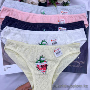 b18-401151UR Donella Трусики женские с принтом, 1 пачка (10 шт)