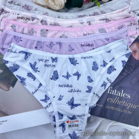 b18-402504 Donella Трусики женские с принтом, 1 пачка (10 шт)