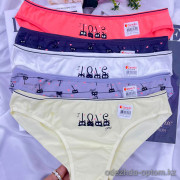 b18-407112008 Donella Трусики женские с принтом, 1 пачка (10 шт)