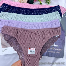 b18-961206 Donella Трусики женские с принтом, 1 пачка (10 шт)