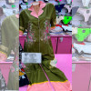 b6-013-3 Комплект женской пижамы, шелк, стандарт, 1 шт