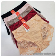 b4-1103 Трусики женские высокие, стандарт, 1 пачка (12 шт)
