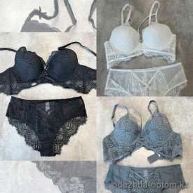 b13-2029 Комплект кружевного нижнего белья: бюстгальтер и трусики, чашка B, 1 пачка (3 шт) b13-2029 Комплект кружевного нижнего белья: бюстгальтер и трусики, чашка B, 1 пачка (3 шт)