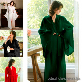 b18-1103 Халат женский длинный, S-L, 1 пачка (3 шт) b18-1103 Халат женский длинный, S-L, 1 пачка (3 шт)