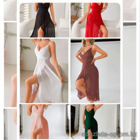 b4-6830 Сорочка женская шифоновая, 1 шт