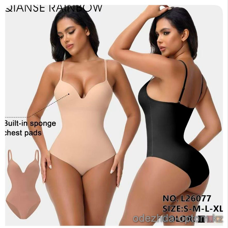 b4-L26077 Боди женское эластичное на тонком поролоне, S-L, 1 пачка (6 шт) b4-L26077 Боди женское эластичное на тонком поролоне, S-L, 1 пачка (6 шт)