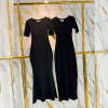 w26-1235 Платье женское длинное с короткими рукавами, стандарт, 1 шт