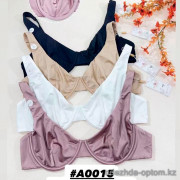 b6-A0015 Бюстгальтер без поролона, S-XL, 1 пачка (6 шт)