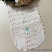 d7-215 Трусики женские с принтом, стандарт, 1 пачка (10 шт)