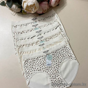 d7-216 Трусики женские с принтом, стандарт, 1 пачка (10 шт)