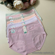 d7-603-1 Трусики женские однотонные, стандарт (50-52), 1 пачка (10 шт)