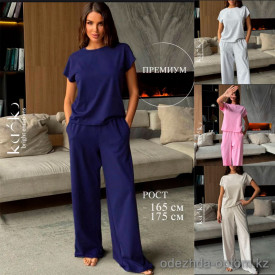 b15-71415 Комплект женской трикотажной одежды: футболка и штаны, стандарт, 1 пачка (3 шт)