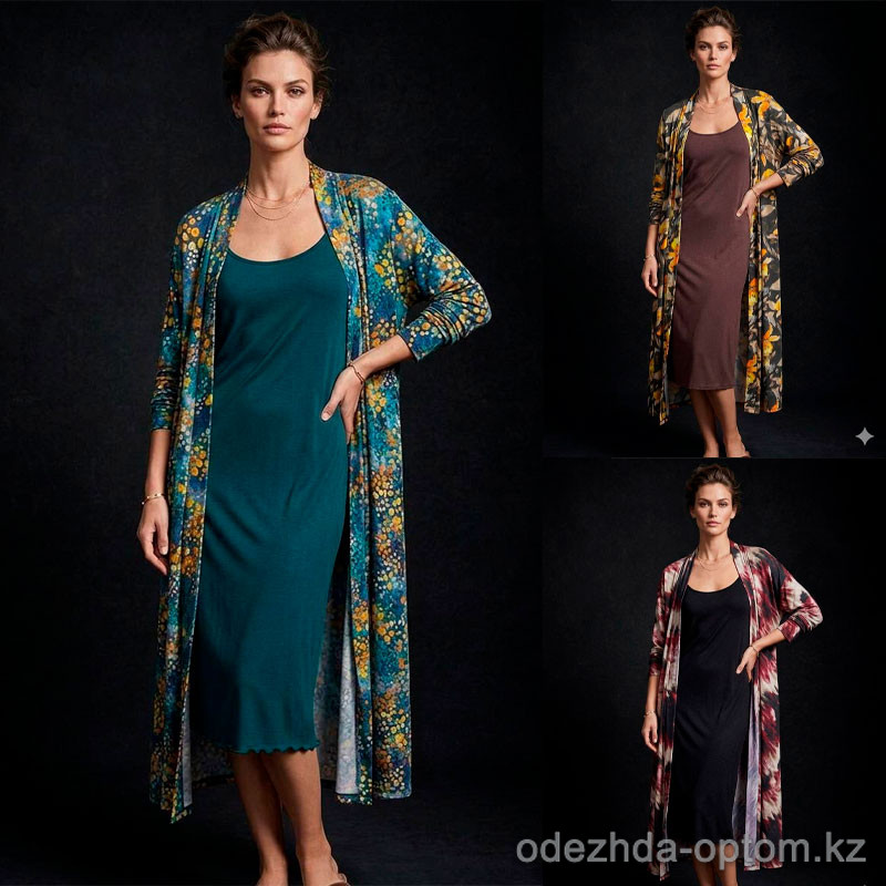 b15-82472 Халат в комплекте с сорочкой, стандарт (44-50), 1 пачка (3 шт) b15-82472 Халат в комплекте с сорочкой, стандарт (44-50), 1 пачка (3 шт)