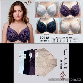 b8-9043-1 Orietta Avec Комплект нижнего белья: бюстгальтер с поролоном и трусики, чашка E, 1 пачка (6 шт)