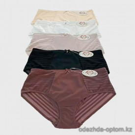 b8-P8337 Orietta Avec Трусики женские однотонные, большие размеры, XL-4XL, 1 пачка (6 шт)