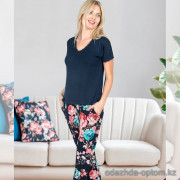 e1-0205 Jiber Комплект женской домашней одежды, S-XL, viscose, 1 пачка (4 шт)