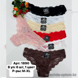 b6-1890 COEUR JOIE Трусики женские кружевные плавки, M-XL, 1 пачка (6 шт) b6-1890 COEUR JOIE Трусики женские кружевные плавки, M-XL, 1 пачка (6 шт)