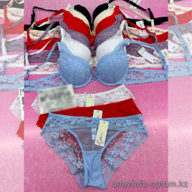 b6-0885 Miss Wicasa Комплект нижнего белья, чашка B, 1 пачка (3 шт)