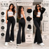 k2-622 Лосины женские клеш, S-XL, 1 пачка (6 шт)
