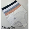 b4-110243 Nicoletta Комплект женских трусиков пятерка, большие размеры, 1 пачка (5 шт)