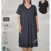 b4-12162 Cotpark Платье домашнее без рукавов для крупных дам, 6XL-8XL, 1 пачка (3 шт)