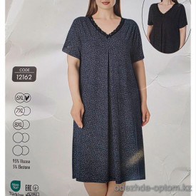 b4-12162 Cotpark Платье домашнее без рукавов для крупных дам, 6XL-8XL, 1 пачка (3 шт) b4-12162 Cotpark Платье домашнее без рукавов для крупных дам, 6XL-8XL, 1 пачка (3 шт)