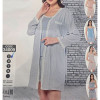 b4-34009 Cotpark Комплект женской пижамы 3в1: халат, майка и шорты, S-XL, 1 пачка (4 шт)