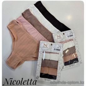 b4-91029 Nicoletta Комплект женских трусиков неделька, 1 пачка (7 шт)