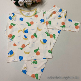 d7-454 Комплект детской пижамы: кофта и штаны, 110-160, 1 пачка (6 шт)