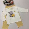 d7-455 Комплект детской пижамы: кофта и штаны, 110-160, 1 пачка (6 шт)