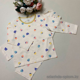 d7-632 Комплект детской пижамы: кофта и штаны, 110-160, 1 пачка (6 шт)