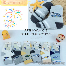 n5-H1012 Фенна Носочки детские махровые, 1 пачка (12 пар)