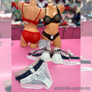 b6-6676 Комплект нижнего белья: бюстгальтер с наполнителем и трусики, чашка С, 1 пачка (6 шт)